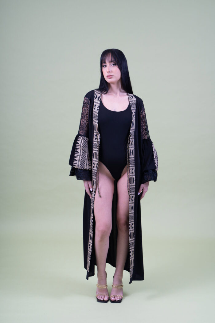 NOIR SEA KIMONO - Image 1