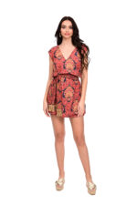 BAROQUE MINI DRESS
