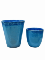 CERAMIC WATER GLASS – BLUE - Image 2