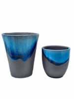 CERAMIC WATER GLASS – GREY BLUE - Image 3
