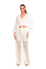 SEA BREEZE CROCHET PANTS