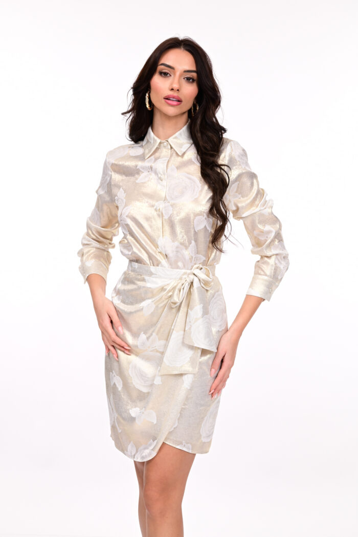 SATIN ROSES SHIRT - Image 3