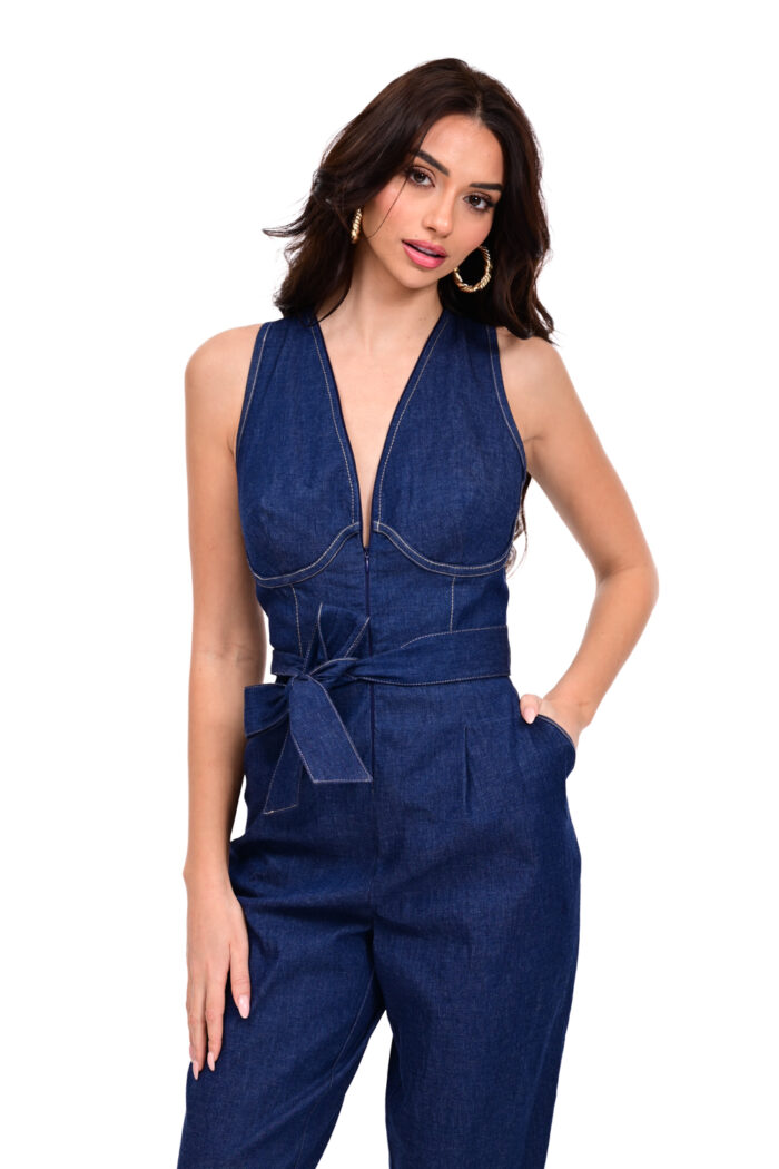 DENIM JUMPSUIT - Image 1