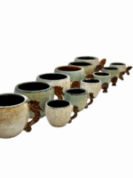 CERAMIC MUG WITH FISH HANDLE – TURQUOISE - Image 2