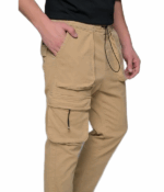 BEIGE CARGO PANTS - Image 2