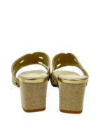 SIGNATURE DESIGN MULES - GOLD - Image 4