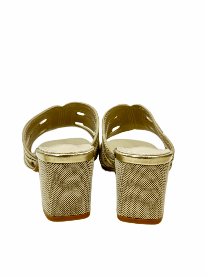 SIGNATURE DESIGN MULES - GOLD - Image 4