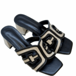 SIGNATURE DESIGN MULES - BLACK