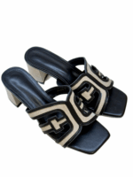SIGNATURE DESIGN MULES - BLACK