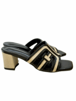 SIGNATURE DESIGN MULES - BLACK - Image 3