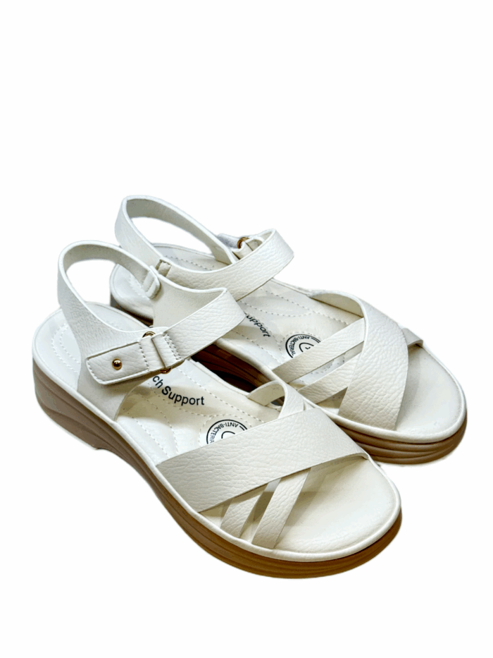 ANATOMIC COMFORT SANDALS - WHITE - Image 1