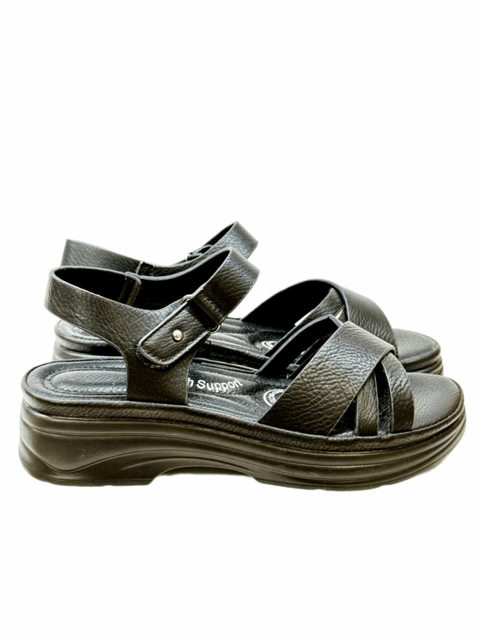 ANATOMIC COMFORT SANDALS - BLACK - Image 2