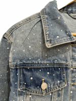 CROPPED DENIM JACKET WITH RHINESTONES - Image 5