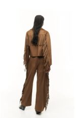 COWBOY SUEDE CAMEL PANTS - Image 3
