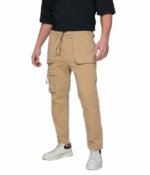 BEIGE CARGO PANTS - Image 3