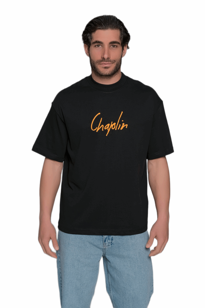 CHAPLIN BLACK T-SHIRT - Image 5