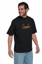 CHAPLIN BLACK T-SHIRT - Image 2