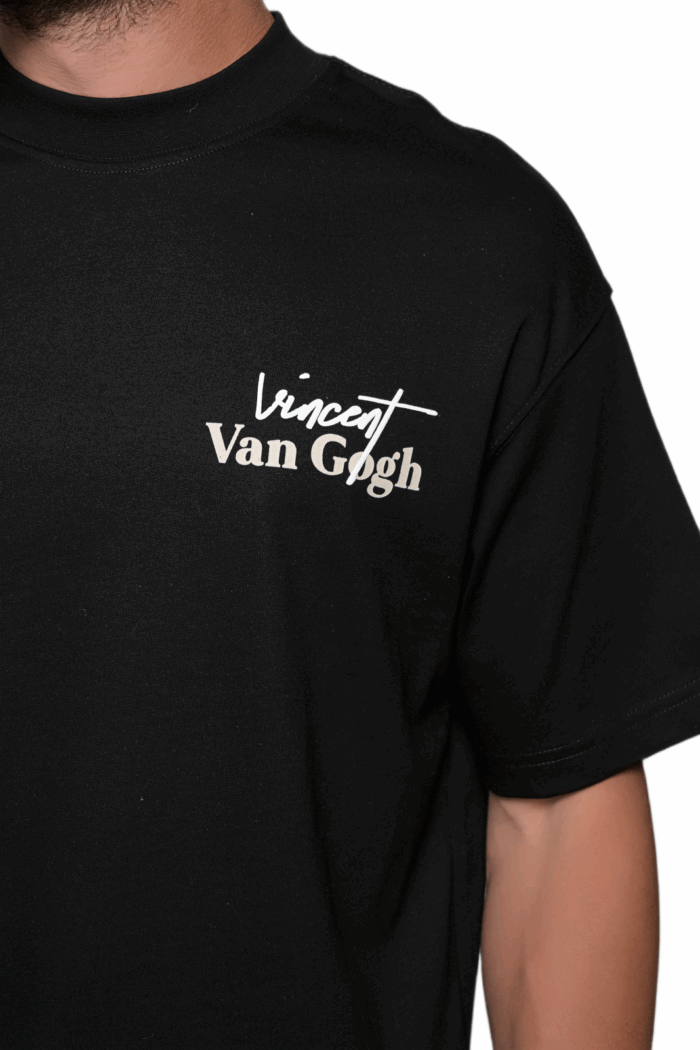 VINCENT VAN GOGH BLACK T-SHIRT - Image 2