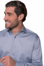 SLIM FIT GREY SHIRT - Image 4
