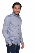SLIM FIT GREY SHIRT - Image 3