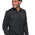 BLACK STRIPED SHIRT