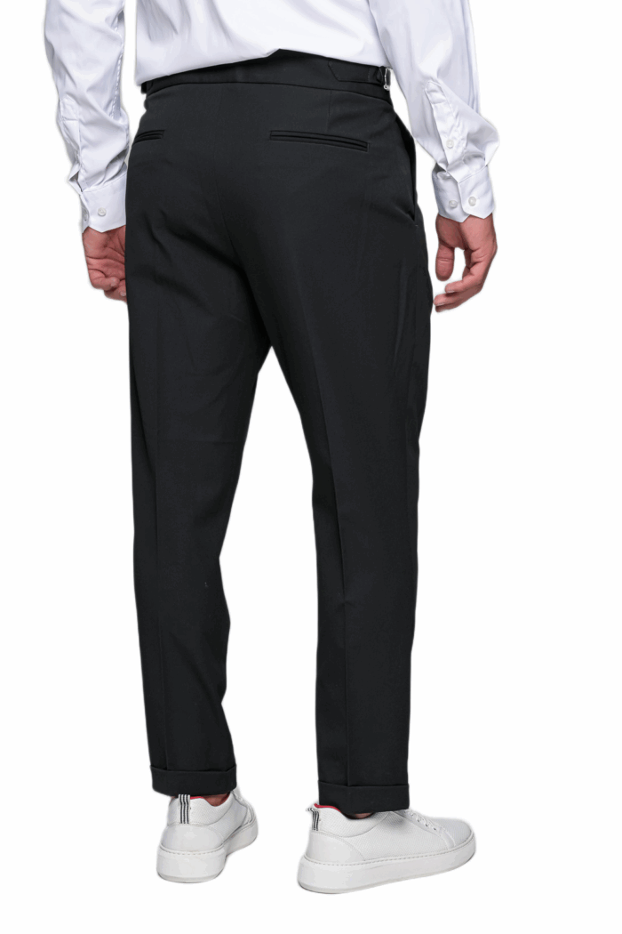 CLASSIC BLACK TROUSERS - Image 2