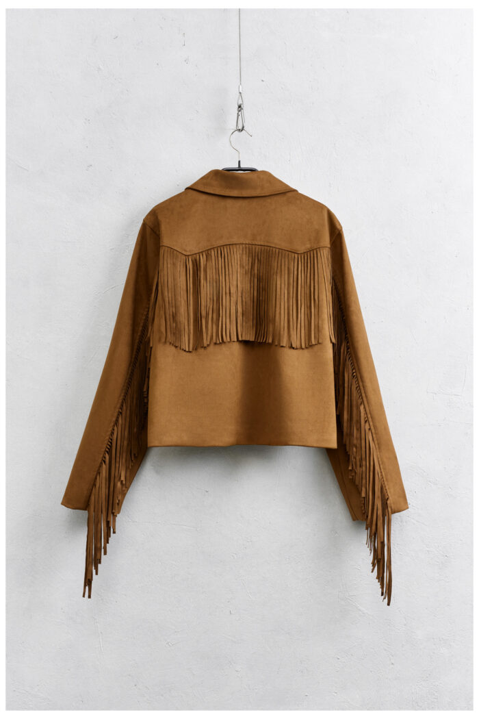 COWBOY SUEDE CAMEL JACKET - Image 2