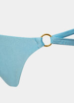 CAPRI BIKINI BOTTOM - LIGHT BLUE DACRON - Image 3