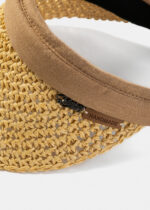 BEIGE HAND KNITTED HEADBAND - Image 4