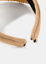 BEIGE HAND KNITTED HEADBAND - Image 3