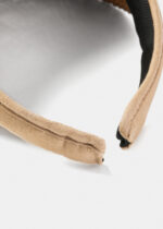 BROWN HAND KNITTED HEADBAND - Image 3