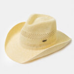 ECRU KNITTED COWBOY HAT