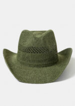 GREEN KNITTED COWBOY HAT - Image 2