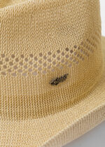 BEIGE KNITTED COWBOY HAT - Image 3