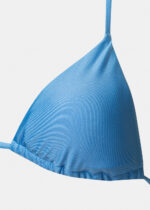 CUBA BIKINI TOP - LIGHT BLUE DACRON - Image 2