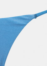 CUBA BIKINI BOTTOM - LIGHT BLUE DACRON - Image 3