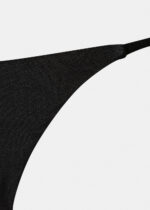 CUBA BIKINI BOTTOM - BLACK DACRON - Image 3