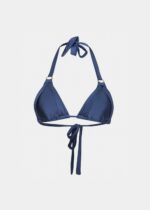 CAPRI BIKINI TOP - NAVY BLUE DACRON