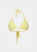 CAPRI BIKINI TOP - YELLOW RIB