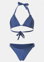 CAPRI BIKINI TOP - NAVY BLUE DACRON - Image 3