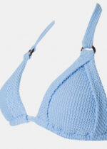 CAPRI BIKINI TOP - BABY BLUE CRINKLE - Image 2