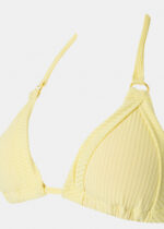 CAPRI BIKINI TOP - YELLOW RIB - Image 2