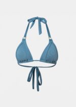 CAPRI BIKINI TOP - AIR FORCE BLUE RIB