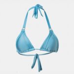 CAPRI BIKINI TOP - LIGHT BLUE DACRON