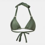 CAPRI BIKINI TOP - OLIVE DACRON