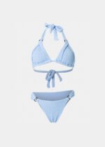 CAPRI BIKINI TOP - BABY BLUE CRINKLE - Image 3