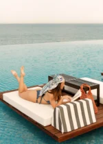 CAPRI BIKINI BOTTOM - NAVY BLUE DACRON - Image 5