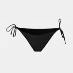 CUBA BIKINI BOTTOM - BLACK DACRON