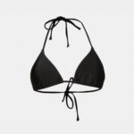CUBA BIKINI TOP - BLACK DACRON