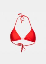 CUBA BIKINI TOP - RED DACRON